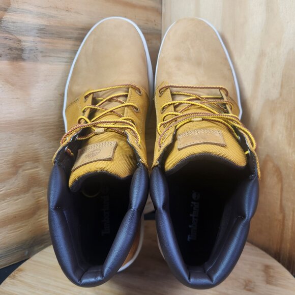 Timberland Mens Davis Square Wheat Chukka Boots Size 13 - Picture 7 of 11